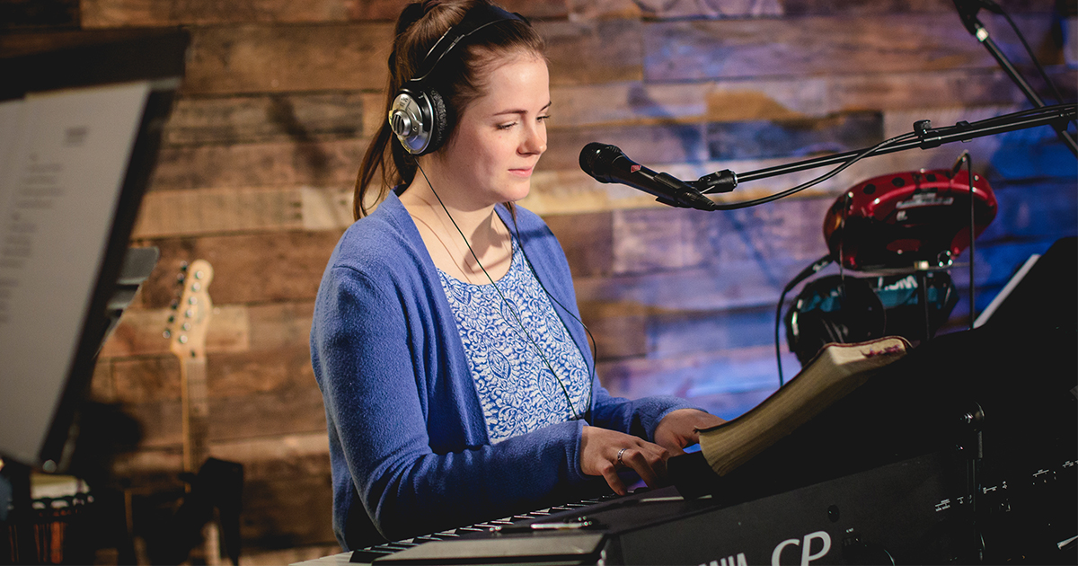 Worship on the piano